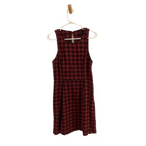 Fit and Flare Plaid Dress